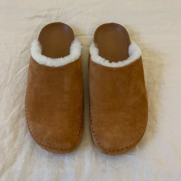 Jenni Kayne  Shearling-Lined Moc Clog - Picture 5 of 7